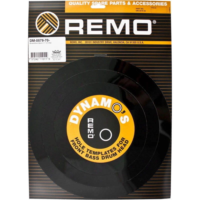 Remo Dynamo's 5.5/7/9" DM-0579-70 - Image 1