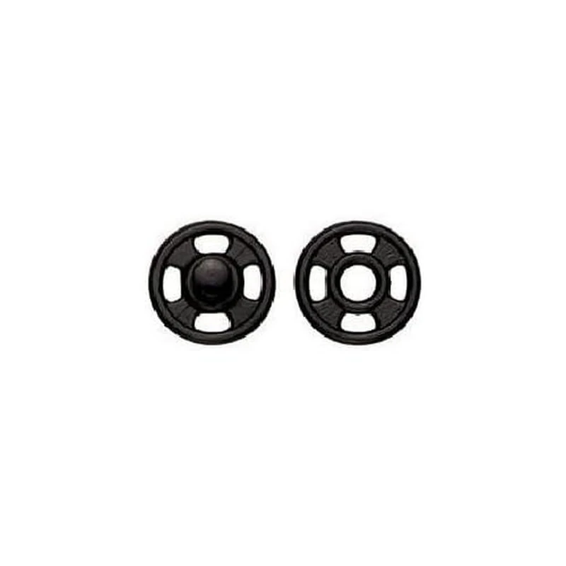 Prym 341513 Sewing Press Studs MS 9 mm Black