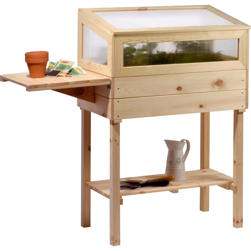 dobar 58397E Cold Frame, Natural, 116 x 40 x 110 cm