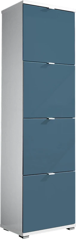 Shoe Storage 5-Piece Kit Germania Colorado 8482-193 in White/Oil, 174 x 53 x 30 cm (LxHxW)