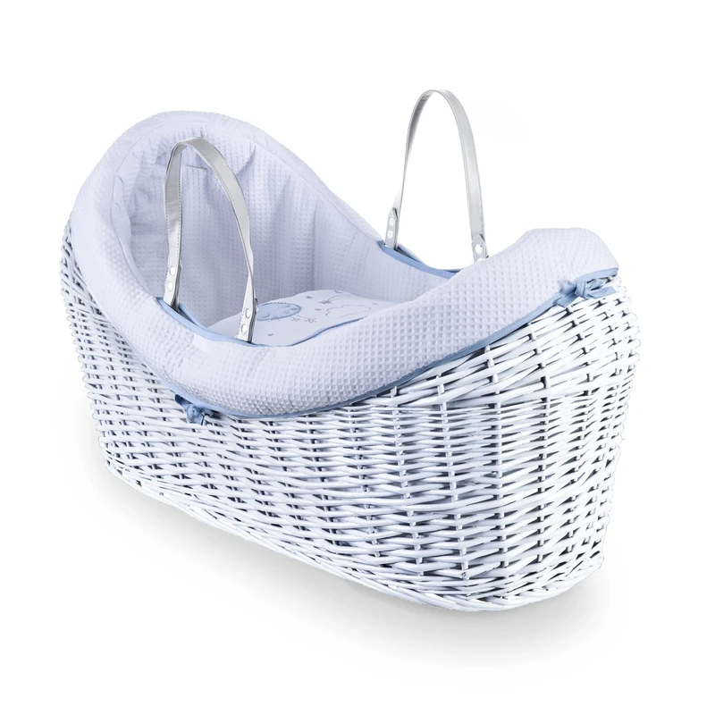 Clair de Lune Wrap Over Noah Pod, Blue/White, Over The Moon