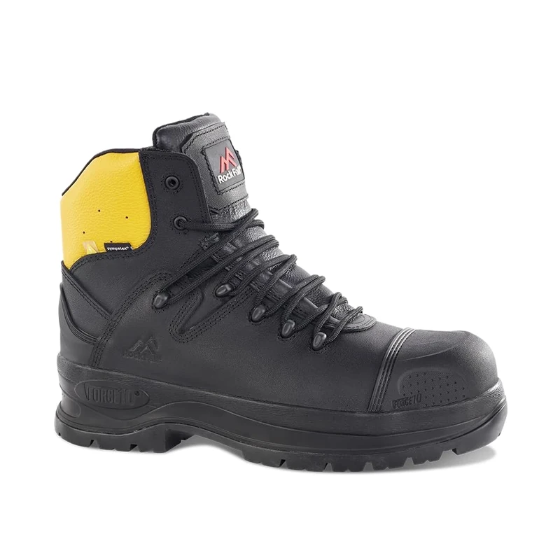 Rock Fall RF900 Power Electrical Hazard Safety Boot, Black, Size 7