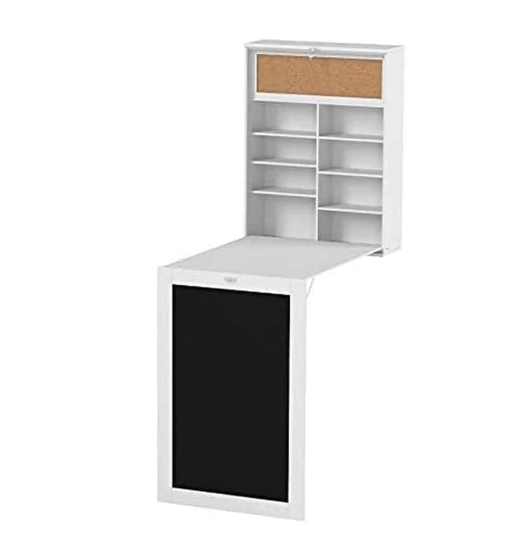 InnovaGoods Desktop Folding Wall, Wood, white, 80 x 50 x 18 cm
