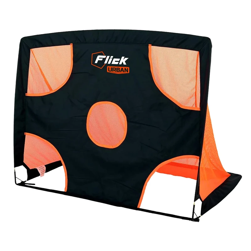 Football Flick Urban Target Pop-Up Goal Reversible 4.6" x 3.6" Goals with Shooting & Target Practice Lightweight, Portable Design for Garden, Indoor & Outdoor Training