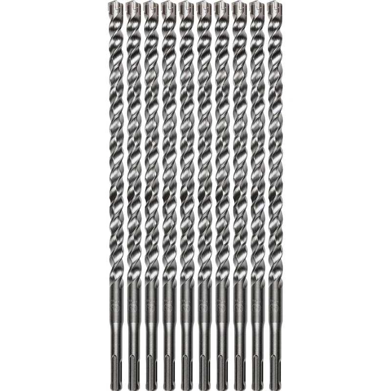 Makita B-61282 1/2" x 12" SDS-Plus Bit, 3-Cutter, 10/Pk