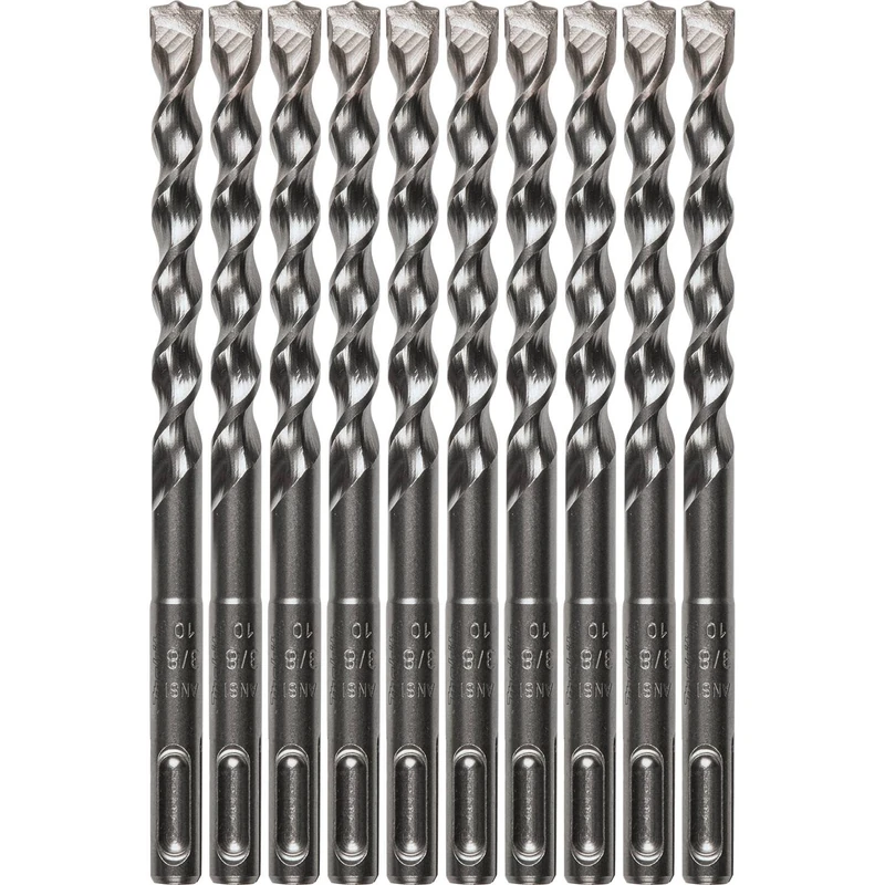 Makita B-60919 3/8" x 6" SDS-Plus Bit, 2-Cutter, 10/Pk - Image 1