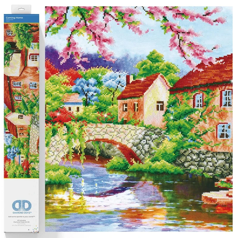 Diamond Dotz Painting Kit: Coming Home
