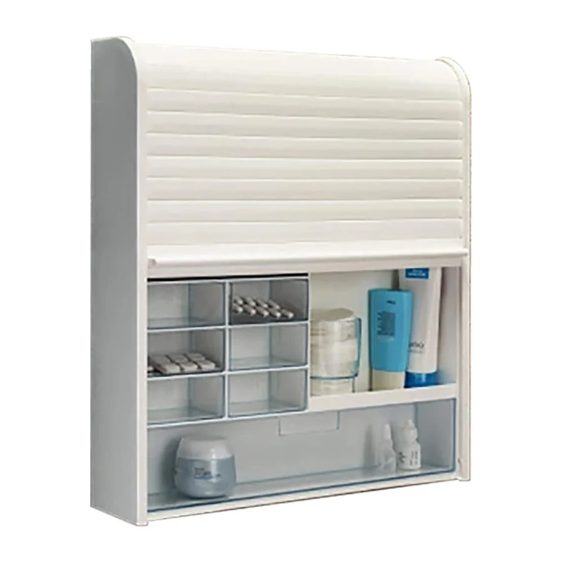 Primanova – Modern multi-purpose wall mounted medicine cabinet - 092