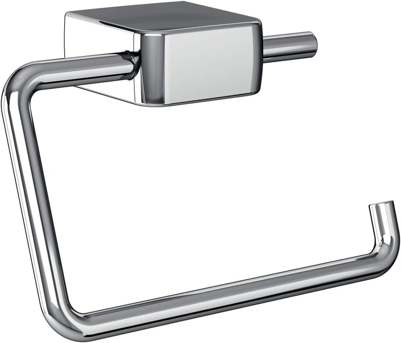 Emco Trend 20000101 Toilet Roll Holder without Lid/Wall Mounted Chrome - Image 1