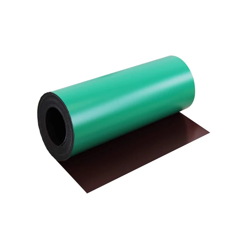 MagFlex® Flexible Matt Green Magnetic Sheet for Creating Magnetic Pictures, Artwork, Signs or Displays - 300mm Wide - 5m Length