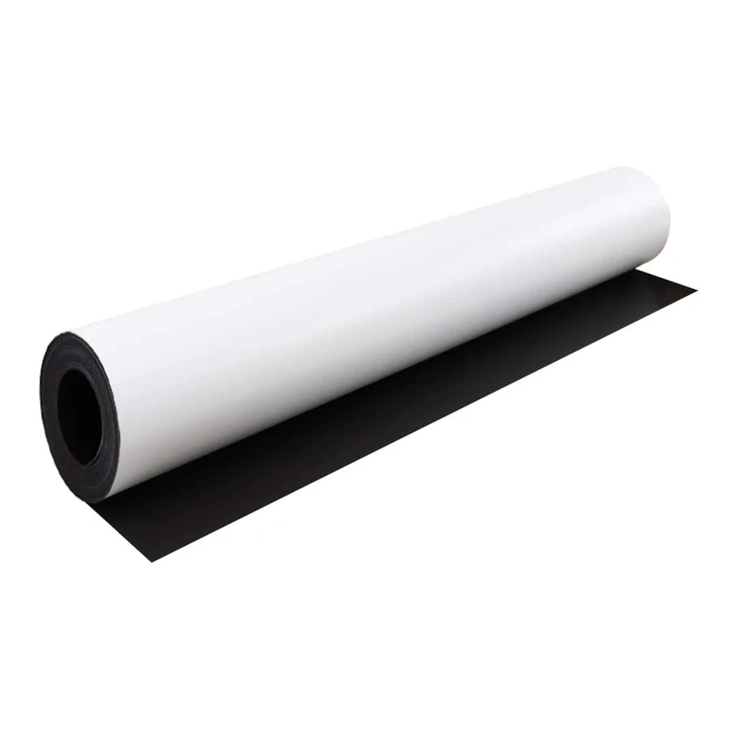MagFlex® Xtra Flexible Matt White Dry Wipe Surface Magnetic Sheet for Creating a Whiteboard Display - 620mm Wide - 5m Length