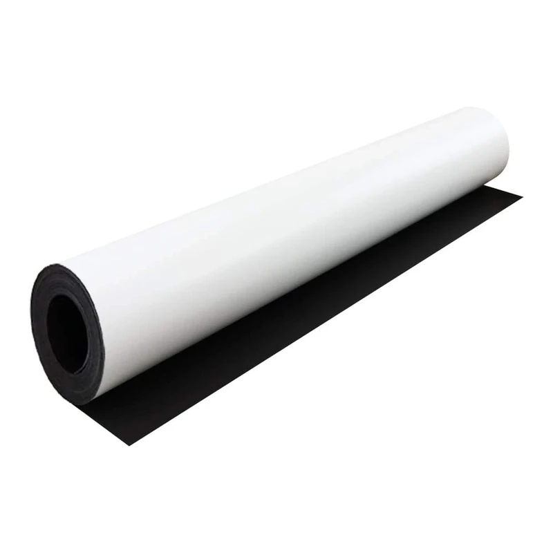 MagFlex® Lite Matt White Flexible Magnetic Sheet for Creating Magnetic Pictures, Artwork, Signs or Displays - 620mm Wide - 5m Length