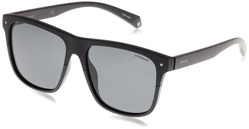 Polaroid Pld 6041/s 807/M9 BLACK Sunglasses Men's Polycarbonate, Standard, 56