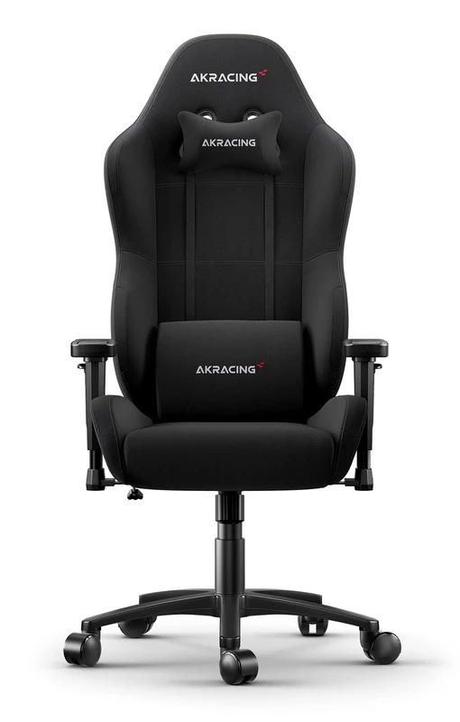 AKRacing Core Series EX Gaming Chair with 5/10 Years Manufacturer Warranty - Black/Red Fabric
