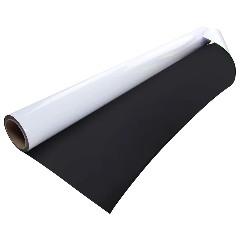 FerroFlex® Ultra 1200mm Wide Cling & Gloss White Dry Wipe Surface Flexible Ferrous Sheet for Walls, Office, Home and Creating Instant Surfaces Magnets Will Attract To - 5 Metre Length