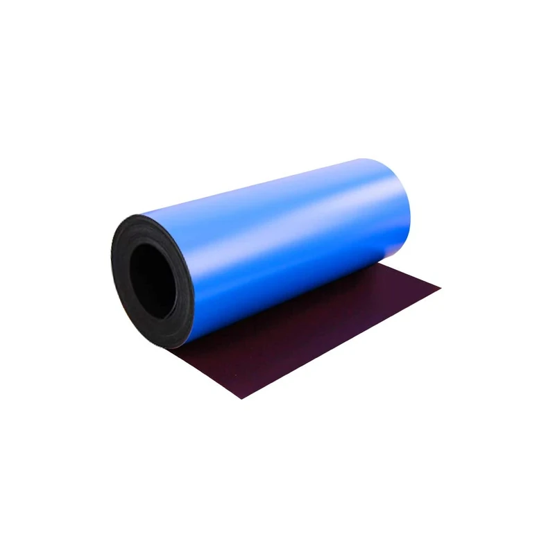 MagFlex® Flexible Matt Blue Magnetic Sheet for Creating Magnetic Pictures, Artwork, Signs or Displays - 300mm Wide - 5m Length