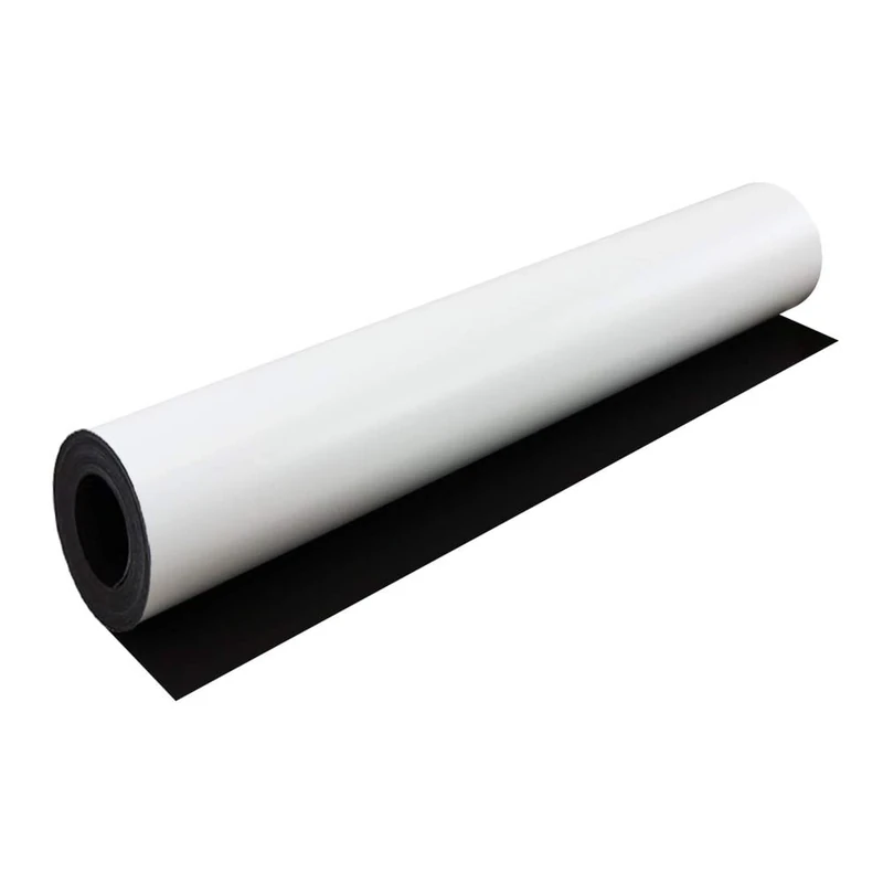 MagFlex® Lite Flexible Matt White Magnetic Sheet for Creating Magnetic Pictures, Artwork, Signs or Displays - 620mm Wide - 5m Length