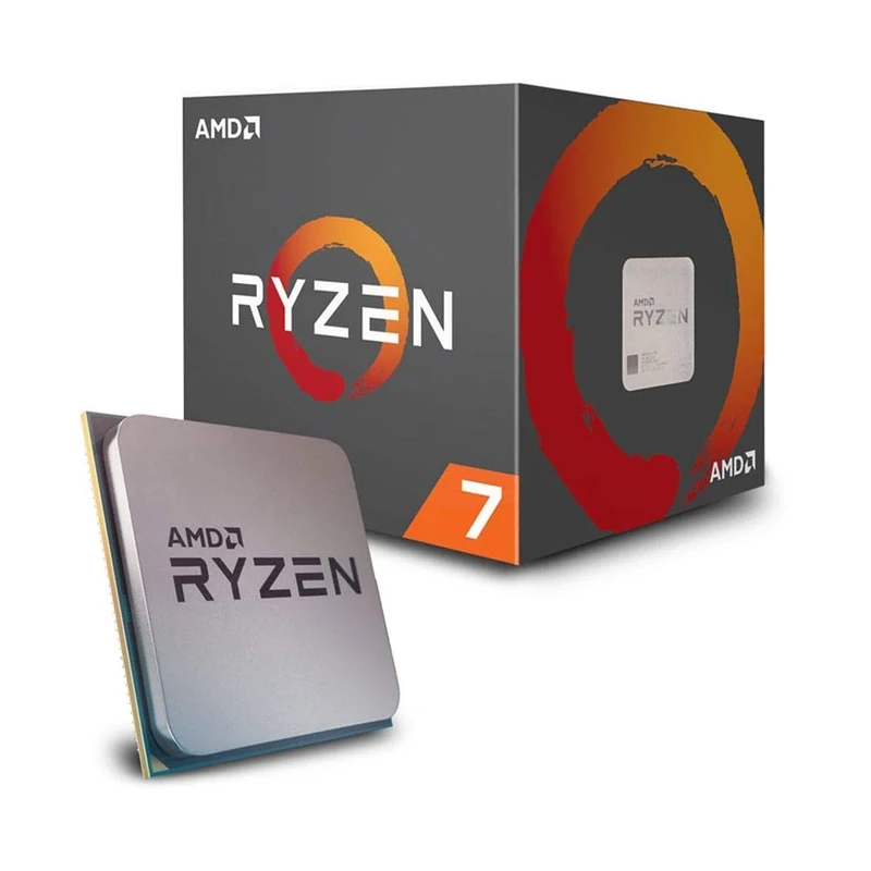 AMD YD2700BBAFBOX Ryzen 7 2700 Processor with Wraith Spire RGB LED Cooler