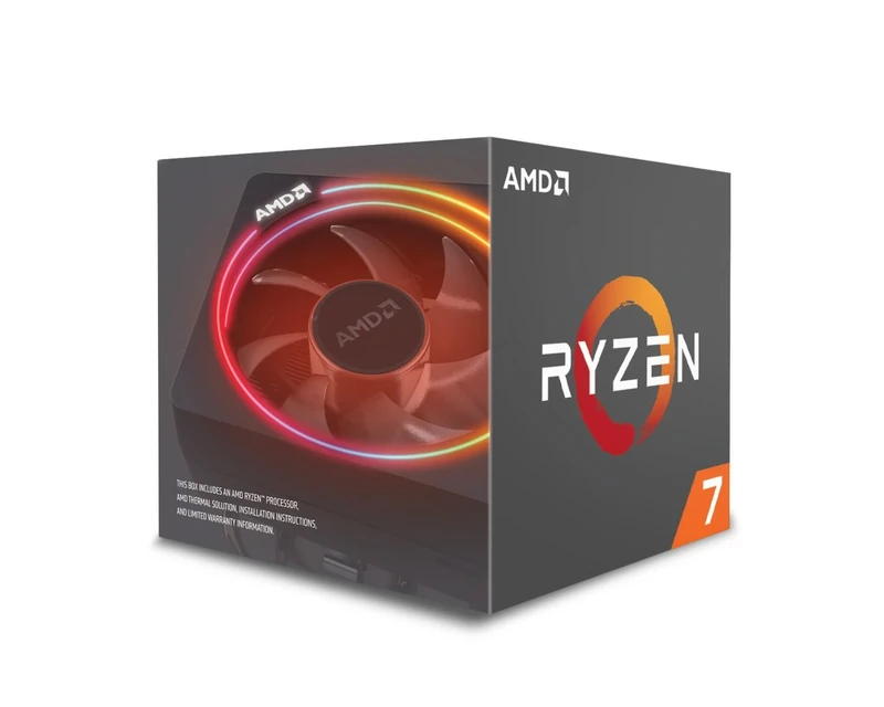 AMD YD270XBGAFBOX Ryzen 7 2700X Processor with Wraith Prism RGB LED Cooler,Black