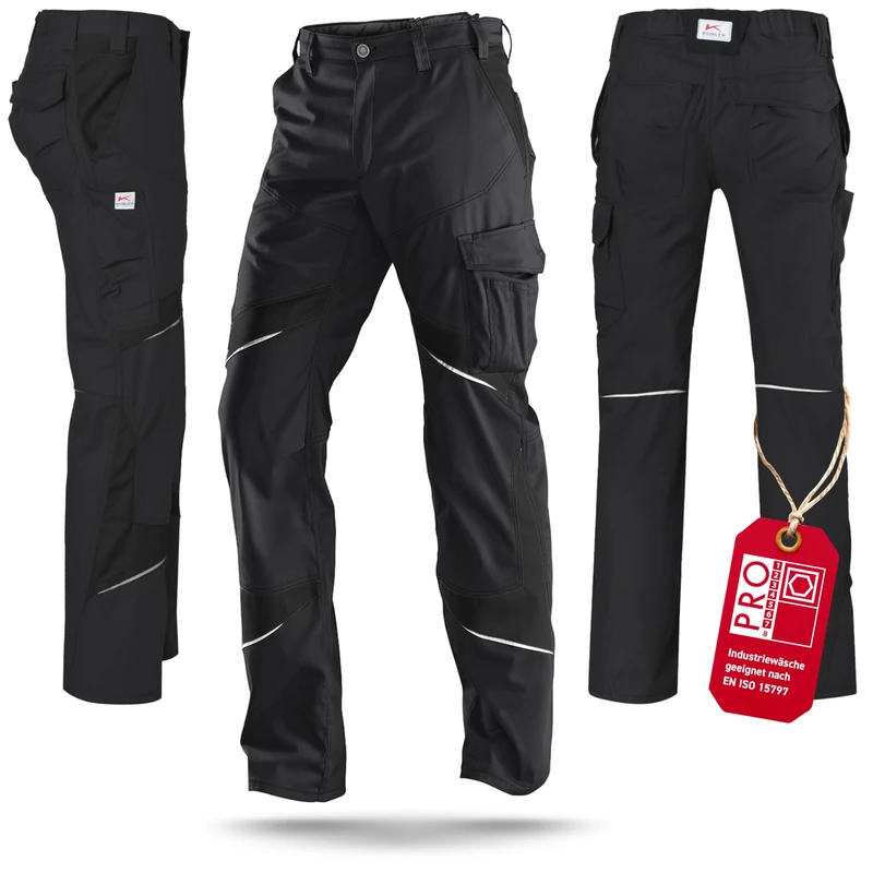 Kubler 25505365-99-50 "Activiq" Ladies Trousers, Black, Size 50