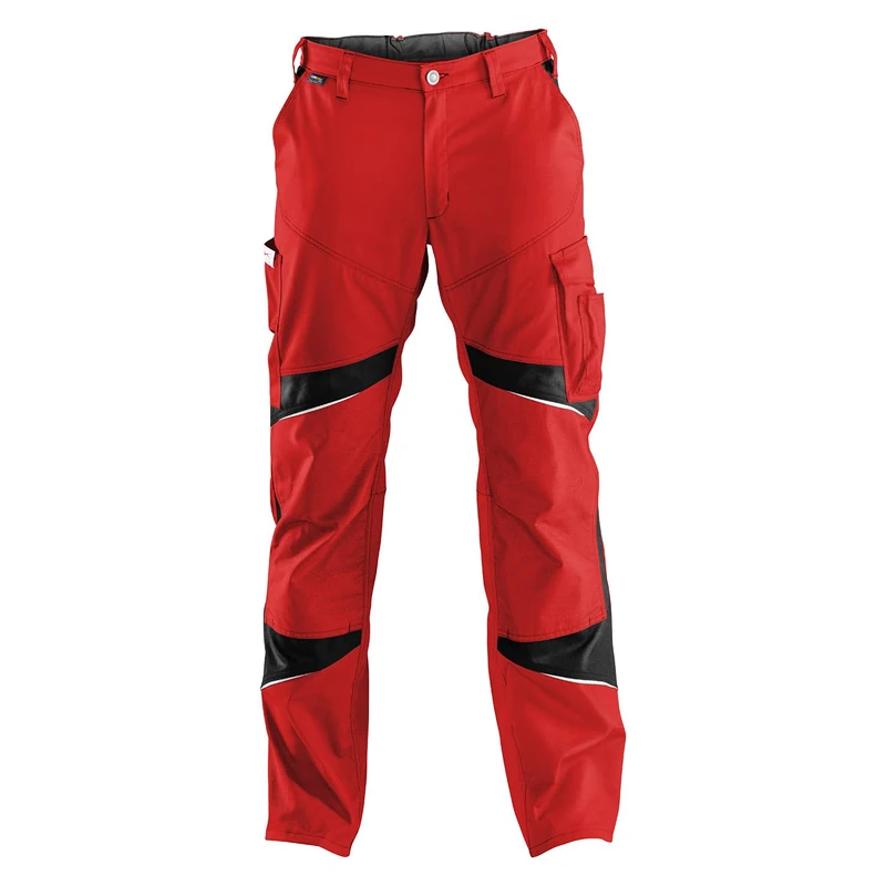Kubler 23505365-5599-31 "Activiq High" Trousers, Medium Red and Black, Size 31