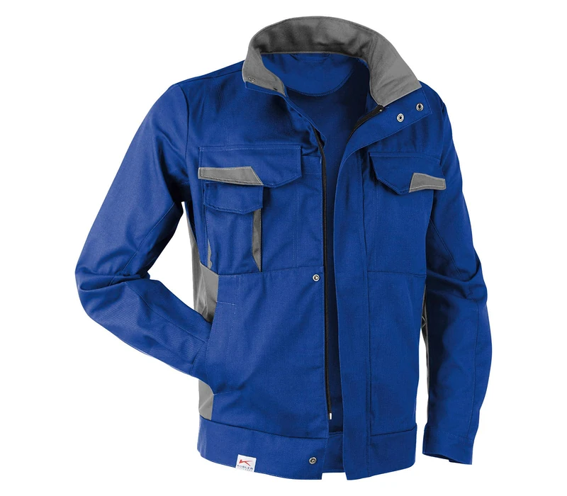 Kubler 1L453421-4695-XS "Vita Cotton+" Jacket, Cornflower Blue/Medium Grey, X-Small