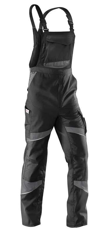Kubler 32505365-9997-54 "Activiq" Dungarees, Black/Anthracite, Size 54