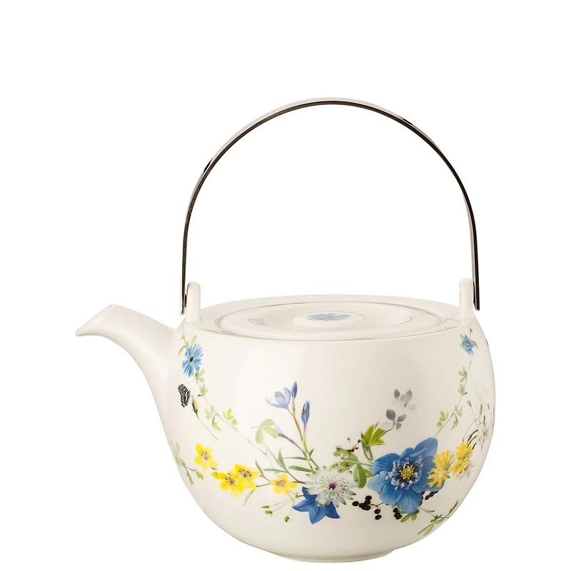 Rosenthal Brillance Fleurs des Alpes Teapot for 6 People 3-Piece
