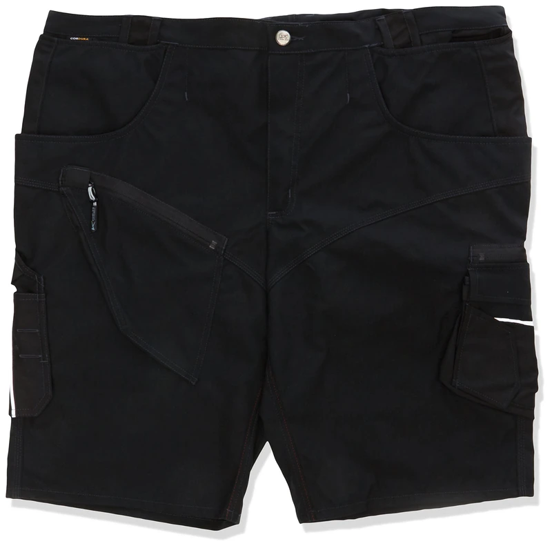 Kubler 24519314-99-52 "Practiq" Shorts, Black, Size 52