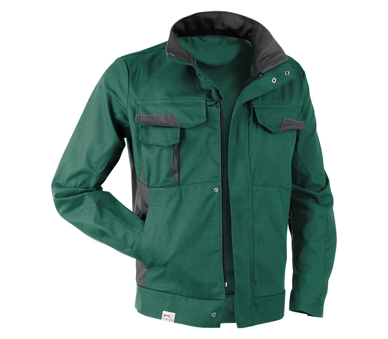 Kubler 1L453421-6597-XS "Vita Cotton+" Jacket, Moss Green/Anthracite, X-Small