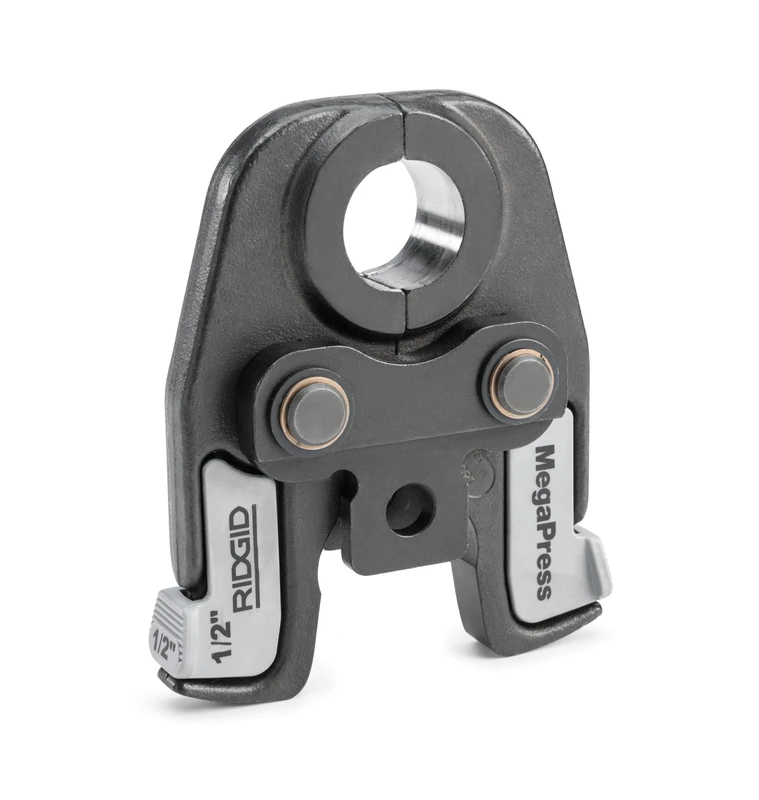 RIDGID 48438 3/4" MegaPress Compact Press Jaw for Pressing Steel and Black Iron Pipe, 3/4" Compact Pressing Jaw for Compact Press Tools