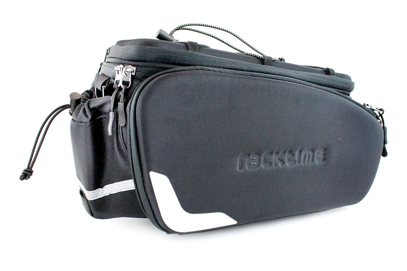 Racktime Unisex Adult Odin Pannier Black 13L+10L