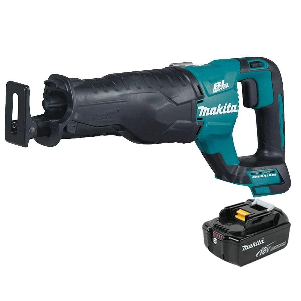 Makita DJR187Z 18V Brushless Reciprocating Saw with 1 x 5Ah Battery