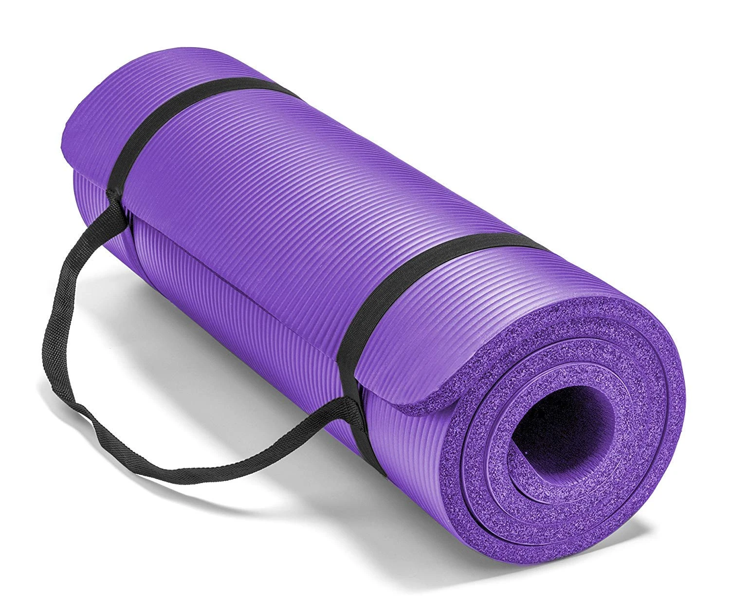 Lions Yoga Mat 10mm Thick NBR Foam Non-Slip Exercise Mat With Carrying Strap, Eco Friendly High Density Workout for Women Men Home Gym Exercis, 180x61cm