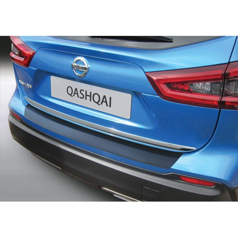 RGM RBP696 ABS Rear Bumper Protector Nissan Qashqai II Facelift 8/2017 Black