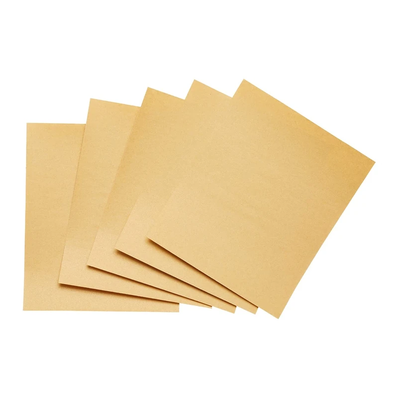 Fit For The Job 5 Large A4 Size Sheets Fine Grade Sandpaper for Sanding Wood, Furniture, Metal, Plaster For Home Improvement, Decorating & More, 11x9 inch (230x280mm) 11" x 9"