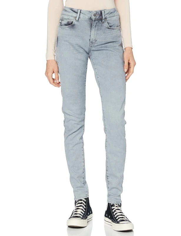 G-Star Women's G-Shape High Super Skinny Jeans, Blue (lt blue aged D07113-9296-9395), 26W / 34L