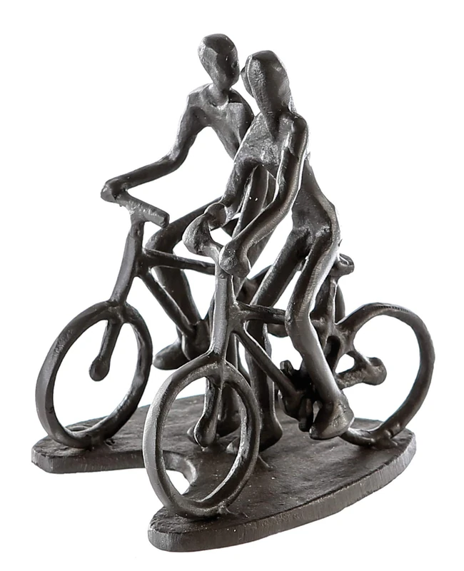 Casablanca modernes Design Sculpture, Iron, Brown, Höhe 13 cm