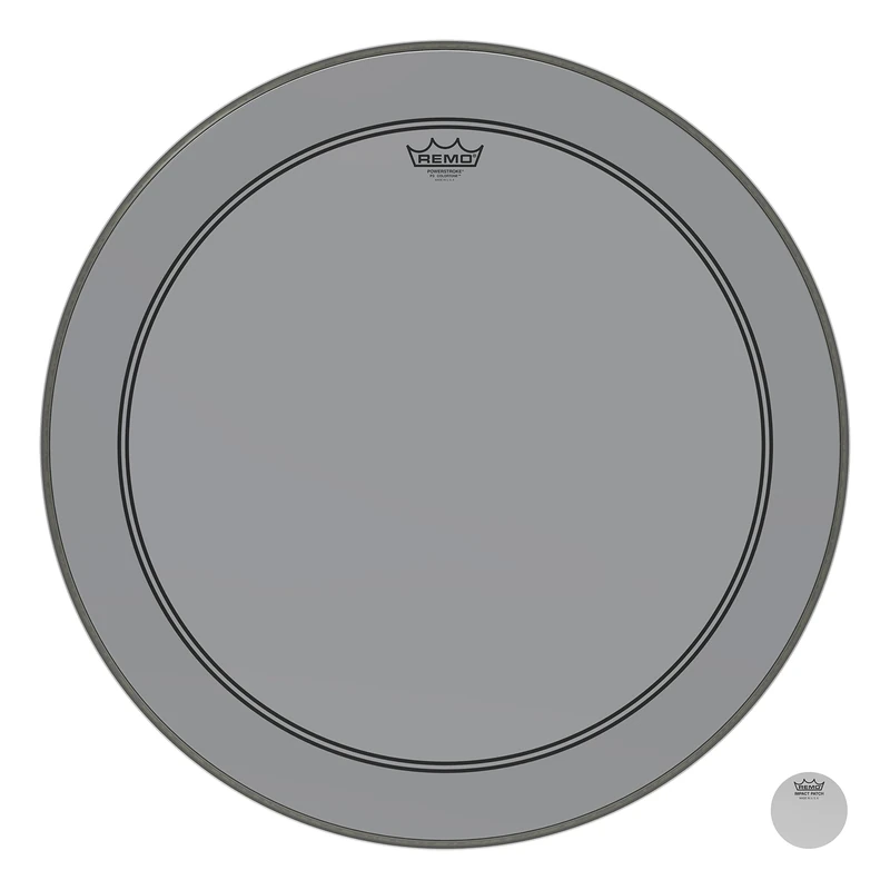 Remo Colortone Powerstroke 3 Clear Drum Head 26 Inches P3-1326-CT-SM Smoke