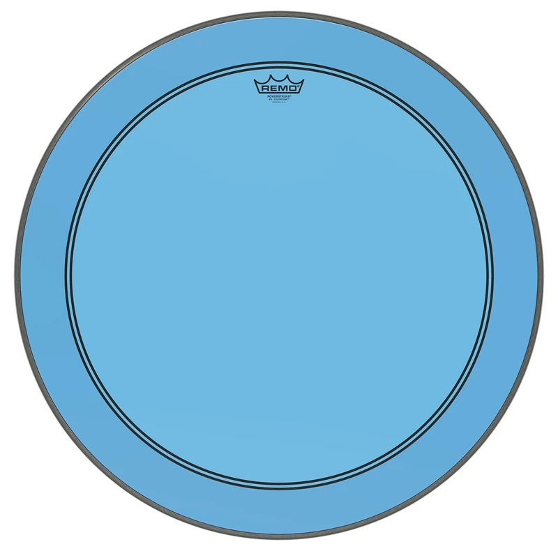 Remo Powerstroke 3 Colortone Blue Bass Schlagzeugfell Drum Head, 26" P3-1326-CT-BU
