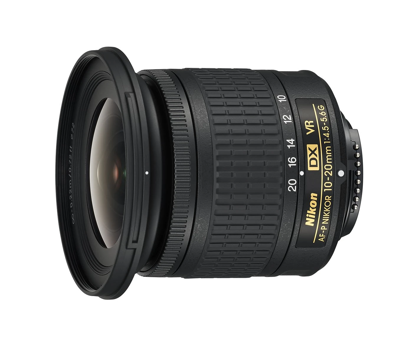 Nikon AF-P DX 10-20mm f/4.5-5.6G VR Lens, Black [Nital Card