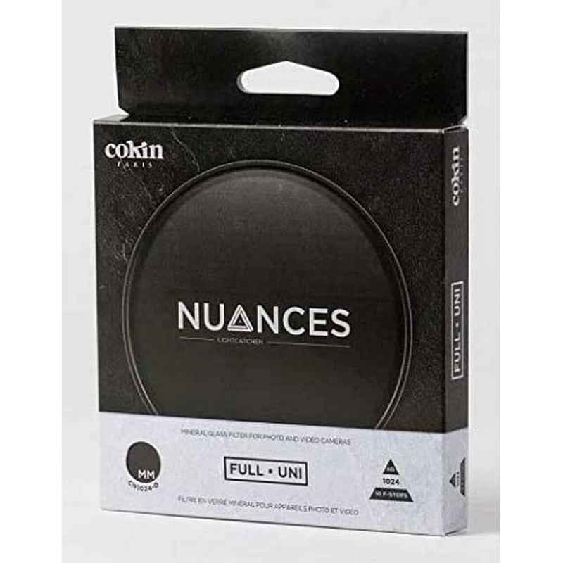 Cokin NUANCES Neutral Density ND1024 Screw-in Camera Filter - 62mm