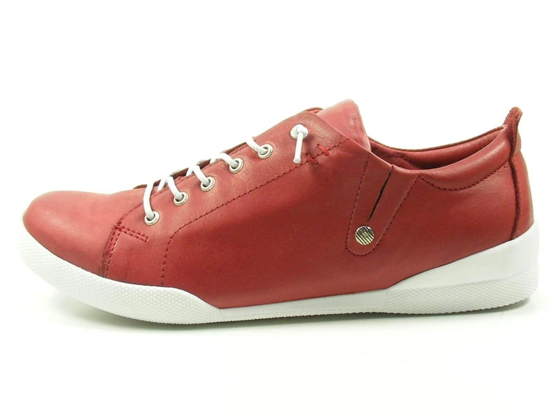 Andrea Conti Women's Damen Low Top Sneaker, vino, 5 UK
