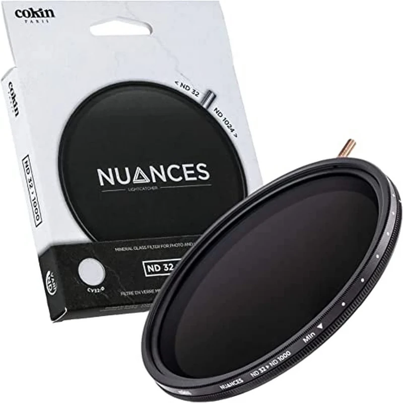 Cokin NUANCES Variable Neutral Density 32-1000 (5-10 stops) Screw-in Camera Filter - 77mm
