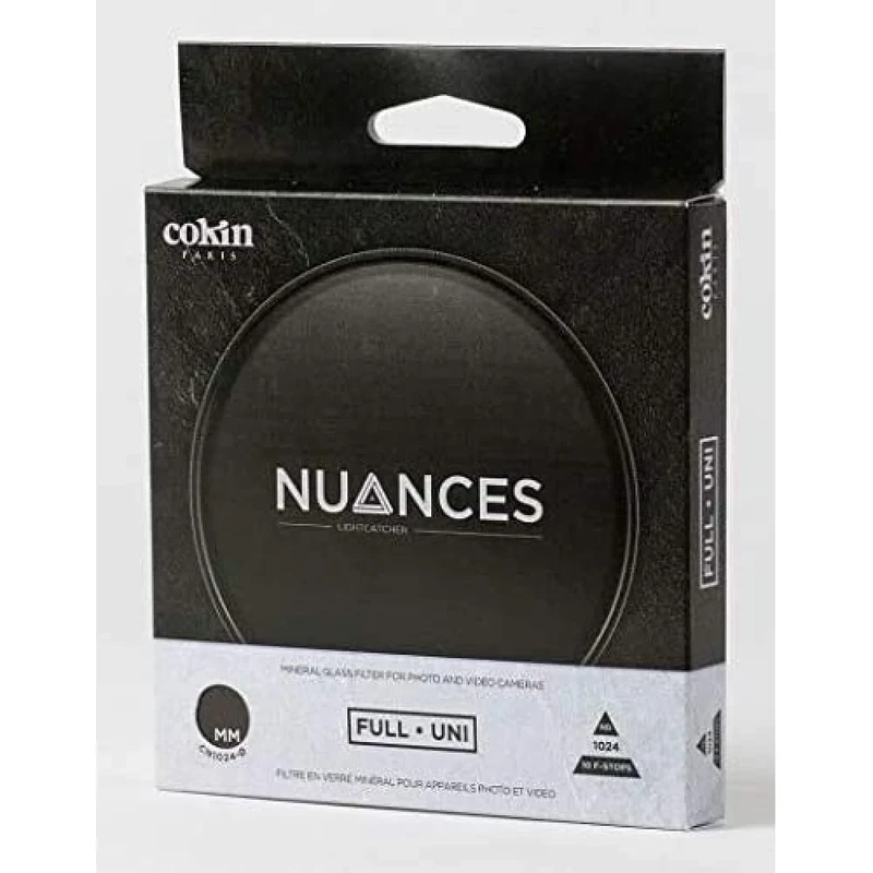 Cokin NUANCES Neutral Density ND1024 Screw-in Camera Filter - 77mm