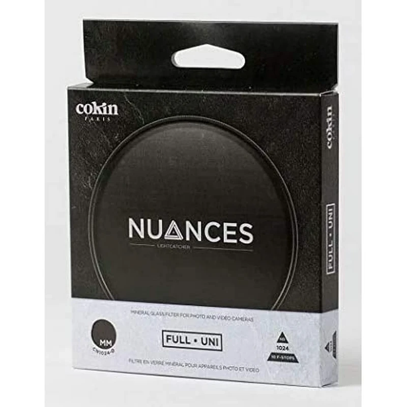 Cokin NUANCES Neutral Density ND1024 Screw-in Camera Filter - 72mm