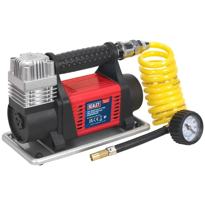 Sealey MAC04 12V Heavy-Duty Mini Air Compressor