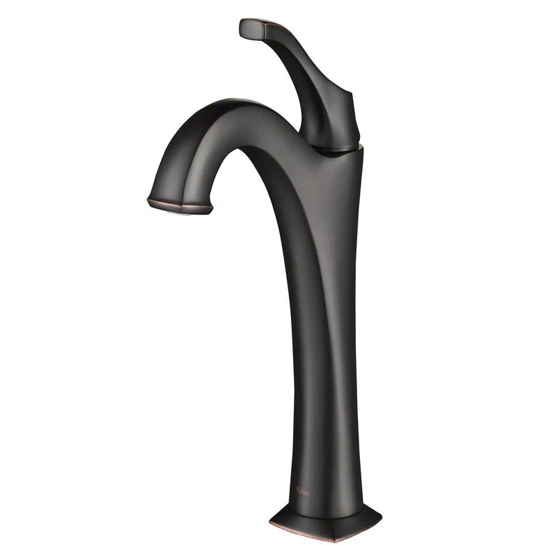 Kraus KVF-1200ORB Arlo Bathroom Faucet, Oil-Rubbed Bronze, 12.13