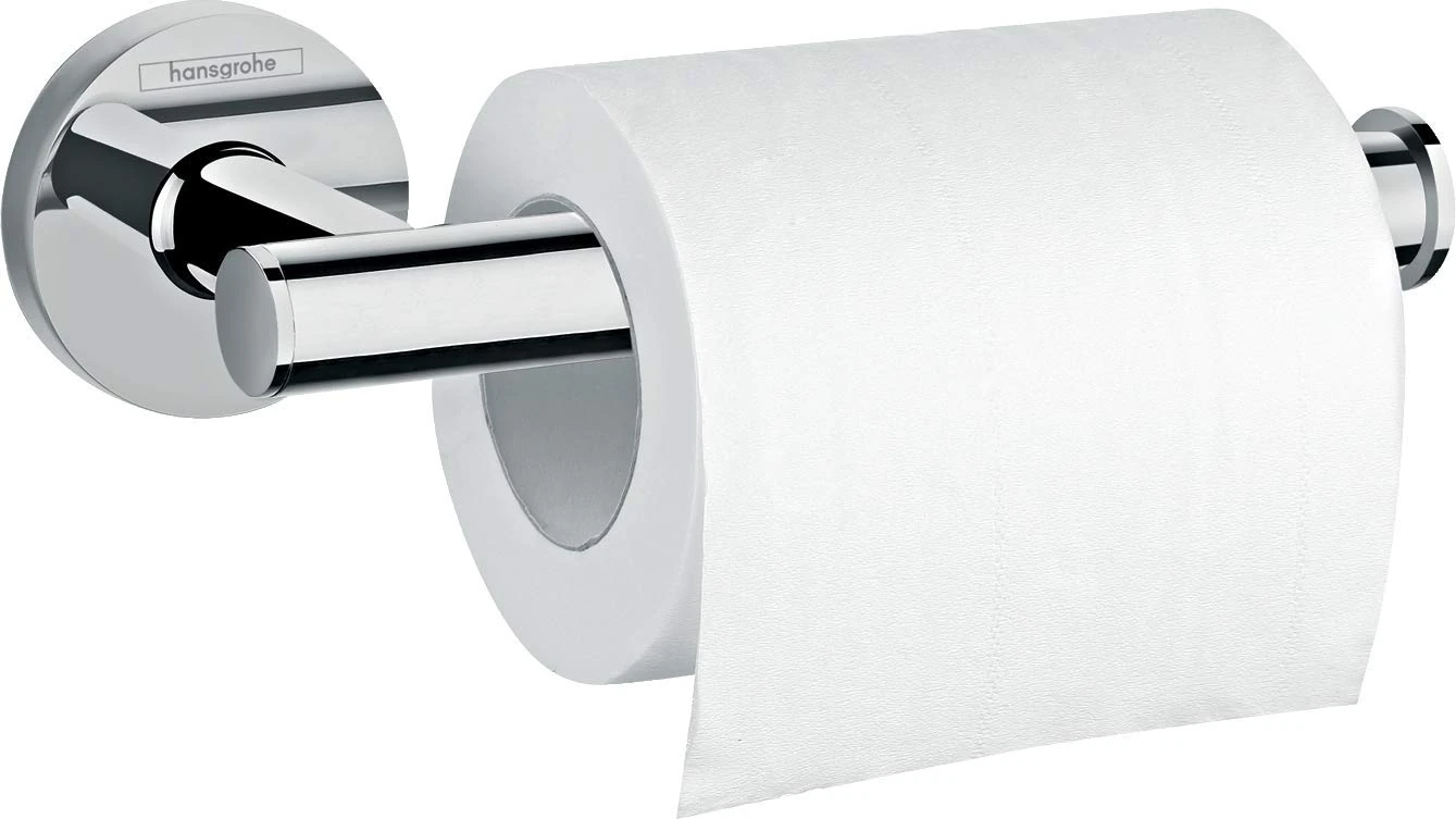 hansgrohe Logis Universal - toilet paper holder, toilet roll holder, bathroom accessory, chrome, 41726000