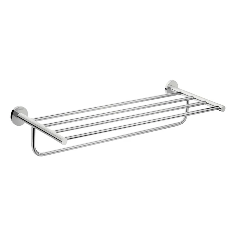 hansgrohe 41720000 Logis Universal Rack with Towel Holder Bathroom Accessories, Chrome